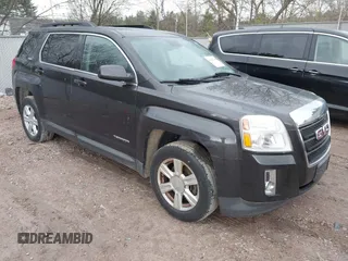 2015 GMC Terrain SLE with VIN 2GKALREK0F6281991, listed as a IAAI auction lot 42163516 with 129,055 mi miles and . Bid and sale history available at carsss.com. Image 1.