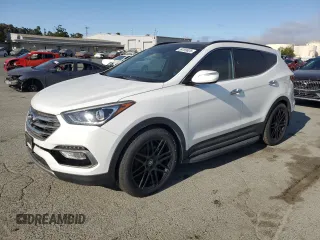 2017 Hyundai Santa Fe Ultimate with VIN 5XYZWDLAXHG433767, listed as a Copart auction lot 59789625 with 110,666 mi miles and Clean title. Bid and sale history available at DreamBid. Image 1.