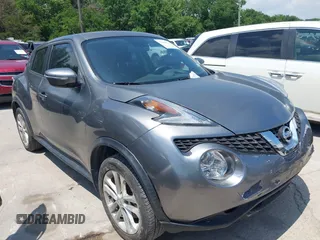 2015 Nissan Juke SL z VIN JN8AF5MVXFT561291, wystawiony jako IAAI lot #42389533 z przebiegiem 60 387 mil mil oraz . Historia ofert i sprzedaży dostępna na DreamBid. Obrazek 1.