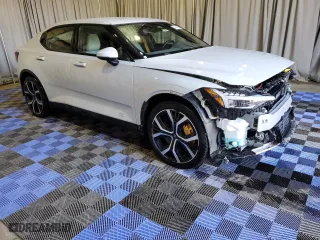 2023 Polestar 2 Performance with VIN YSMET3KA1PL133514, listed as a Copart auction lot 43988345 with 43,670 mi miles and Clean Title. Bid and sale history available at carsss.com. Image 4.