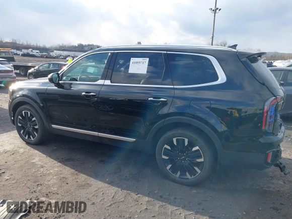 2024 Kia Telluride SX Prestige X-Pro with VIN 5XYP5DGC9RG508532, listed as a IAAI auction lot 41055717 with 4,808 mi miles and . Bid and sale history available at DreamBid. Image 14.