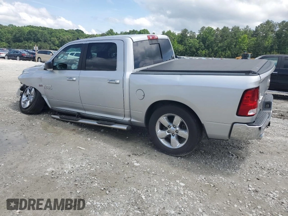2016 Ram 1500 Lone Star with VIN 3C6RR6LT5GG382643, listed as a Copart auction lot 58139215 with 131,478 mi miles and Salvage title. Bid and sale history available at DreamBid. Image 2.