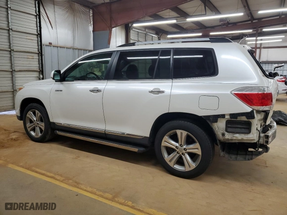 2011 Toyota Highlander Limited with VIN 5TDDK3EH9BS064646, listed as a Copart auction lot 47417005 with 150,553 mi miles and Salvage Title. Bid and sale history available at carsss.com. Image 2.