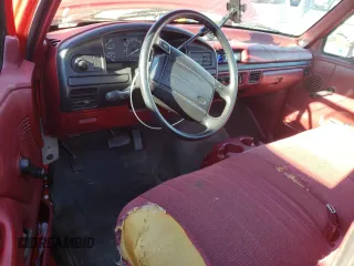 1996 Ford F-150 with VIN 1FTEF14NXTLB76833, listed as a Copart auction lot 82742374 with 250,375 mi miles and Salvage title. Bid and sale history available at DreamBid. Image 8.