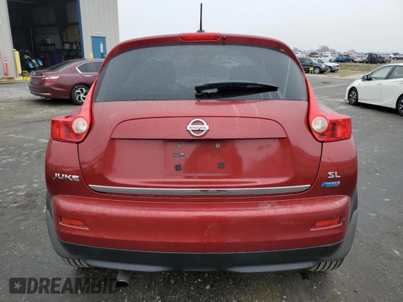2012 Nissan Juke SV with VIN JN8AF5MR2CT112623, listed as a Copart auction lot 85355864 with 71,861 mi miles and Salvage Title. Bid and sale history available at carsss.com. Image 6.