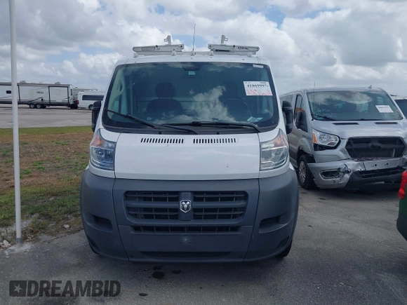2018 Ram ProMaster Cargo with VIN 3C6TRVAG6JE153381, listed as a IAAI auction lot 41869997 with 75,110 mi miles and . Bid and sale history available at DreamBid. Image 6.