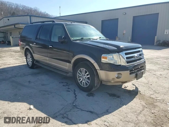 2014 Ford Expedition Max XLT with VIN 1FMJK1J51EEF32913, listed as a Copart auction lot 46832565 with 142,803 mi miles and Salvage title. Bid and sale history available at DreamBid. Image 14.