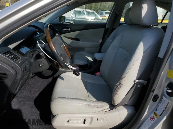 2010 Lexus ES 330 with VIN JTHBK1EGXA2406015, listed as a Copart auction lot 53801365 with 186,200 mi miles and Salvage Title. Bid and sale history available at DreamBid. Image 7.