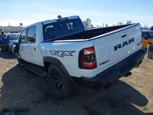 2021 Ram 1500 TRX with VIN 1C6SRFU97MN906138, listed as a IAAI auction lot 41291018 with 62,850 mi miles. Bid and sale history available at carsss.com. Image 3.
