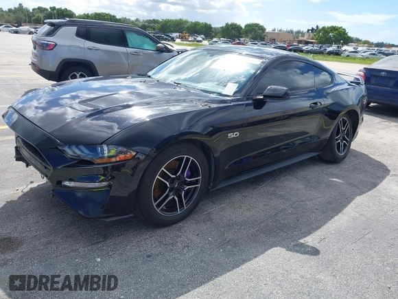 2018 Ford Mustang GT with VIN 1FA6P8CF5J5105518, listed as a IAAI auction lot 40641291 with 123,172 mi miles and . Bid and sale history available at DreamBid. Image 19.