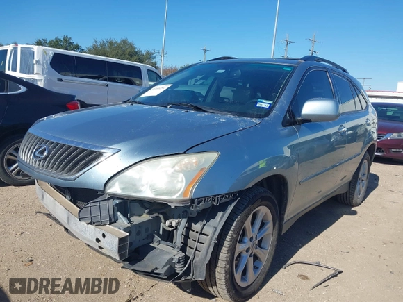 2009 Lexus RX 350 with VIN 2T2GK31UX9C064847, listed as a IAAI auction lot 41166292 with 129,006 mi miles and . Bid and sale history available at DreamBid. Image 2.