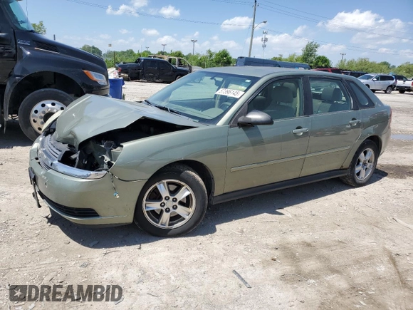 2005 Chevrolet Malibu Maxx LS z VIN 1G1ZT62855F304930, wystawiony jako Copart lot #57396145 z przebiegiem 135 949 mil mil oraz Szkoda całkowita • Salvage title. Historia ofert i sprzedaży dostępna na DreamBid. Obrazek 1.