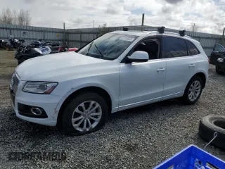 2014 Audi Q5 Premium Plus with VIN WA1LFAFP9EA066533, listed as a Copart auction lot 51708925 with 0 mi miles and Salvage Title. Bid and sale history available at carsss.com. Image 1.