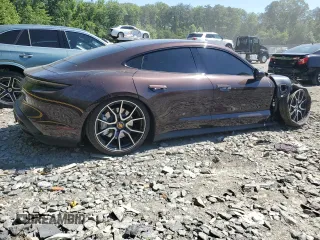 2023 Porsche Taycan 4S z VIN WP0AB2Y11PSA35851, wystawiony jako Copart lot #54502135 z przebiegiem 16 999 mil mil oraz Szkoda całkowita • Salvage title. Historia ofert i sprzedaży dostępna na DreamBid. Obrazek 3.