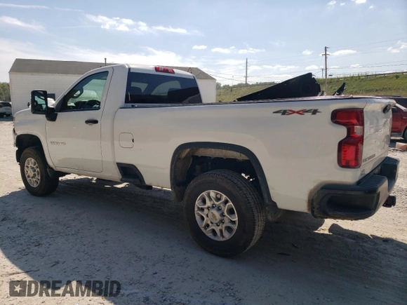 2024 Chevrolet Silverado 3500HD Work Truck with VIN 1GC3YSE71RF153620, listed as a Copart auction lot 71421264 with 14,166 mi miles and Salvage Title. Bid and sale history available at carsss.com. Image 2.