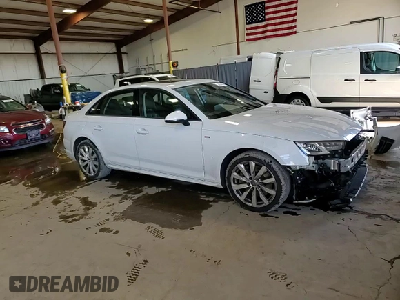2018 Audi A4 Premium with VIN WAUDNAF4XJA096277, listed as a Copart auction lot 50214935 with 97,650 mi miles and Salvage Title. Bid and sale history available at carsss.com. Image 14.
