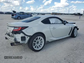 2023 Toyota GR86 with VIN JF1ZNBC11P8756477, listed as a Copart auction lot 72269174 with 22,121 mi miles and Salvage Title. Bid and sale history available at carsss.com. Image 3.