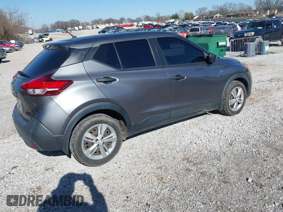 2020 Nissan Kicks S with VIN 3N1CP5BV6LL526397, listed as a IAAI auction lot 41679283 with 65,871 mi miles. Bid and sale history available at carsss.com. Image 4.