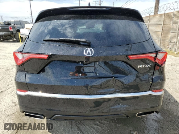 2024 Acura MDX Technology with VIN 5J8YD9H49RL002877, listed as a Copart auction lot 53108385 with 9,171 mi miles and Salvage title. Bid and sale history available at DreamBid. Image 6.