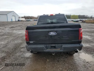 2024 Ford F-150 STX with VIN 1FTEW2LP1RFB39332, listed as a Copart auction lot 51200975 with 7,684 mi miles and Salvage Title. Bid and sale history available at carsss.com. Image 6.