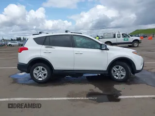 2015 Toyota RAV4 LE with VIN 2T3BFREV2FW249999, listed as a IAAI auction lot 41893415 with 112,967 mi miles. Bid and sale history available at carsss.com. Image 13.