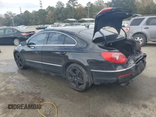 2010 Volkswagen CC with VIN WVWMP9AN4AE555128, listed as a Copart auction lot 84416424 with 127,288 mi miles and Salvage Title. Bid and sale history available at DreamBid. Image 2.