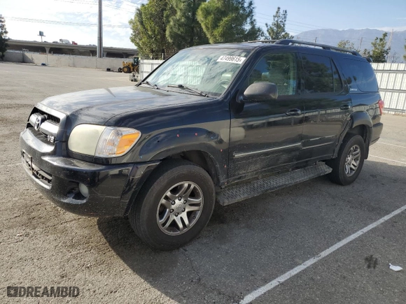 2005 Toyota Sequoia Limited with VIN 5TDZT38A65S240073, listed as a Copart auction lot 47499615 with 237,268 mi miles and Salvage Title. Bid and sale history available at carsss.com. Image 1.