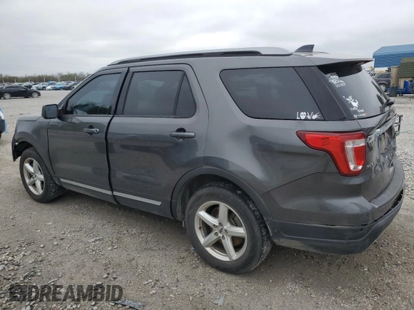 2018 Ford Explorer XLT с VIN 1FM5K7DH9JGC63293, выставлен на аукционе Copart как лот 51322605 с пробегом 105 808 миль миль и Списание • Salvage title. История ставок и продаж доступна на DreamBid. Изображение 2.