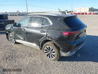2024 Buick Envision Preferred with VIN LRBFZME41RD023116, listed as a IAAI auction lot 40849084 with 8,414 mi miles. Bid and sale history available at carsss.com. Image 3.