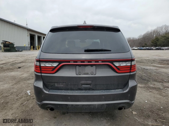 2018 Dodge Durango SXT with VIN 1C4RDJAGXJC176759, listed as a Copart auction lot 46513515 with 109,852 mi miles and Salvage Title. Bid and sale history available at carsss.com. Image 6.