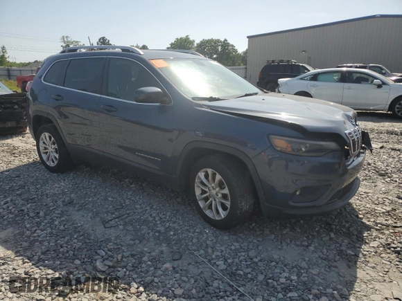 2019 Jeep Cherokee Latitude with VIN 1C4PJLCB9KD405991, listed as a Copart auction lot 56680625 with 123,008 mi miles and Salvage title. Bid and sale history available at DreamBid. Image 4.