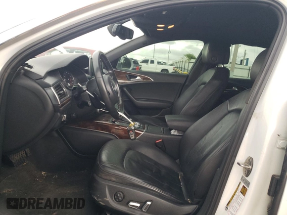 2016 Audi A6 Premium Plus with VIN WAUGFAFC1GN019459, listed as a Copart auction lot 58952325 with 127,025 mi miles and Clean title. Bid and sale history available at DreamBid. Image 7.