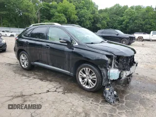 2014 Lexus RX 350 with VIN 2T2ZK1BA2EC141934, listed as a Copart auction lot 59601715 with 95,064 mi miles and Salvage title. Bid and sale history available at DreamBid. Image 4.