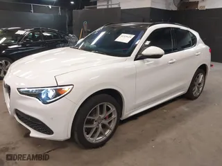 2020 Alfa Romeo Stelvio Ti with VIN ZASPAKBN9L7C92041, listed as a IAAI auction lot 41329129 with 47,977 mi miles. Bid and sale history available at carsss.com. Image 18.