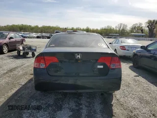 2008 Honda Civic LX with VIN 2HGFA16598H346895, listed as a Copart auction lot 51502705 with 261,390 mi miles and Salvage Title. Bid and sale history available at DreamBid. Image 6.