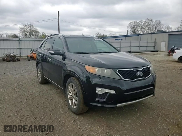 2011 Kia Sorento SX with VIN 5XYKW4A21BG093414, listed as a Copart auction lot 50169625 with 166,855 mi miles and Salvage Title. Bid and sale history available at carsss.com. Image 12.