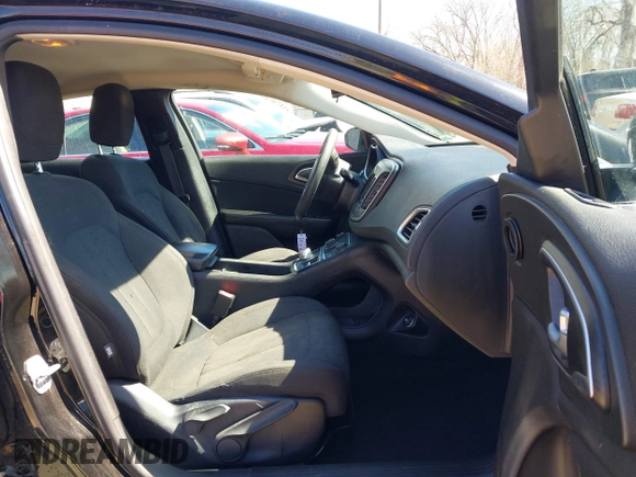 2015 Chrysler 200 Limited with VIN 1C3CCCABXFN662545, listed as a IAAI auction lot 41798590 with 76,766 mi miles. Bid and sale history available at carsss.com. Image 5.