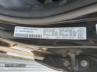 2022 Ram 1500 with VIN 1C6SRFPM7NN357123, listed as a Copart auction lot 65585464 with Not provided miles and Non repairable. Bid and sale history available at DreamBid. Image 12.