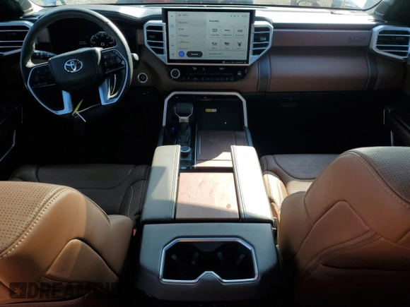 2023 Toyota Tundra 1794 Edition with VIN 5TFMA5AB6PX026745, listed as a Copart auction lot 56487415 with 30,545 mi miles and Salvage title. Bid and sale history available at DreamBid. Image 8.