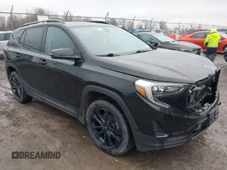 2019 GMC Terrain SLE with VIN 3GKALTEX0KL270374, listed as a IAAI auction lot 42008939 with 67,022 mi miles. Bid and sale history available at carsss.com. Image 1.