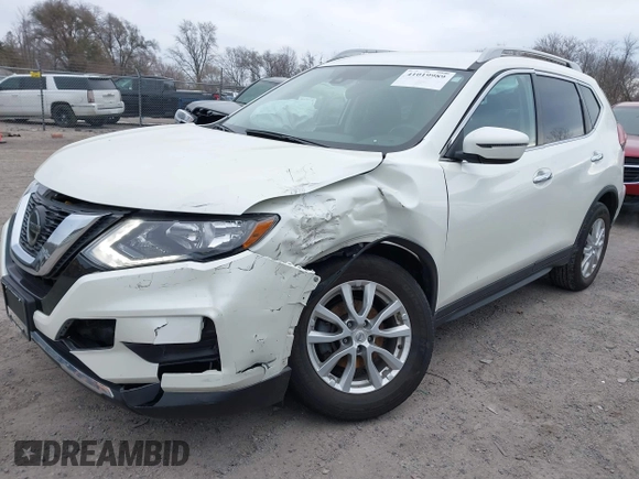 2020 Nissan Rogue SL with VIN 5N1AT2MVXLC722880, listed as a IAAI auction lot 41019989 with 19,487 mi miles and . Bid and sale history available at DreamBid. Image 17.