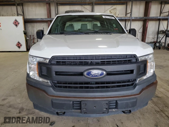 2018 Ford F-150 XL with VIN 1FTFW1E54JFA76032, listed as a Copart auction lot 52111665 with Not provided miles and Salvage title. Bid and sale history available at DreamBid. Image 5.