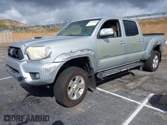 2012 Toyota Tacoma PreRunner with VIN 3TMKU4HN6CM033123, listed as a IAAI auction lot 41478582 with 89,479 mi miles and . Bid and sale history available at DreamBid. Image 2.