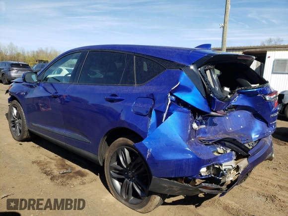 2024 Acura RDX w/A-Spec Package with VIN 5J8TC2H67RL039447, listed as a Copart auction lot 53934285 with 11,001 mi miles and Salvage title. Bid and sale history available at DreamBid. Image 2.