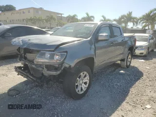 2020 Chevrolet Colorado 4WD LT with VIN 1GCGTCEN9L1118378, listed as a Copart auction lot 42792085 with 150,518 mi miles and Salvage title. Bid and sale history available at DreamBid. Image 1.