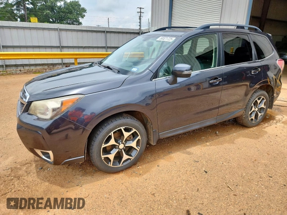 2014 Subaru Forester XT Touring with VIN JF2SJGPC6EH511379, listed as a Copart auction lot 58521725 with 152,744 mi miles and Clean title. Bid and sale history available at DreamBid. Image 1.