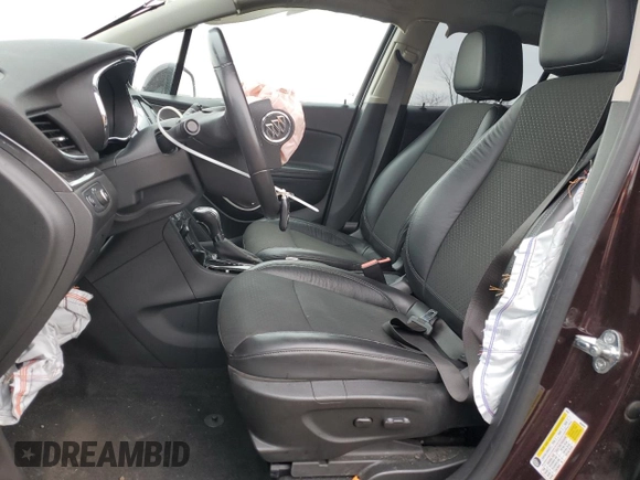 2017 Buick Encore Preferred with VIN KL4CJASB6HB216783, listed as a Copart auction lot 50818625 with 117,366 mi miles and Salvage title. Bid and sale history available at DreamBid. Image 7.
