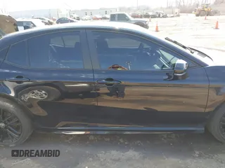 2025 Toyota Camry LE with VIN 4T1DAACK8SU087087, listed as a IAAI auction lot 41786593 with 4,901 mi miles and . Bid and sale history available at DreamBid. Image 14.