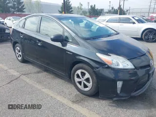 2014 Toyota Prius Four with VIN JTDKN3DU0E0376097, listed as a IAAI auction lot 41909796 with 122,973 mi miles. Bid and sale history available at carsss.com. Image 1.