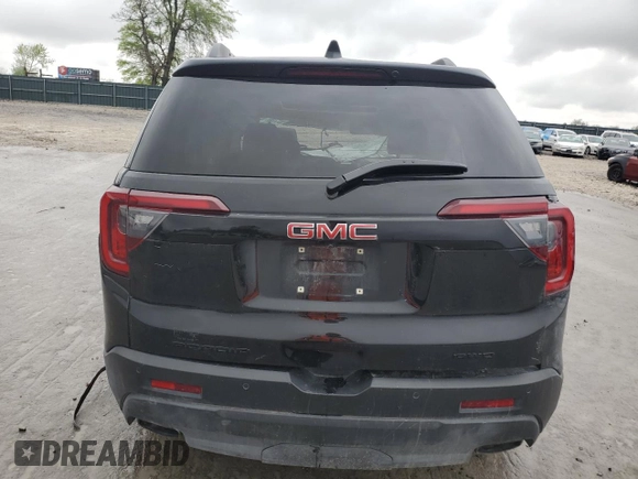 2022 GMC Acadia SLT with VIN 1GKKNUL49NZ103201, listed as a Copart auction lot 50155634 with Not provided miles and Salvage title. Bid and sale history available at DreamBid. Image 6.